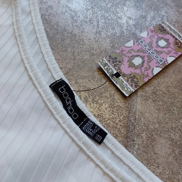 Boohoo ribbed bodysuit 12 - Picture 4 of 4